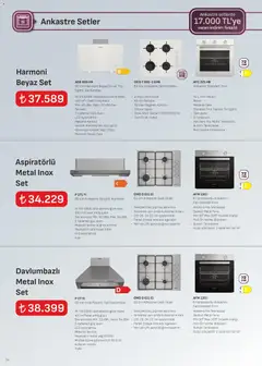 16.12.2025 tarihinden itibaren geçerli olan Arçelik kataloğu önizlemesi | Sayfa: 14