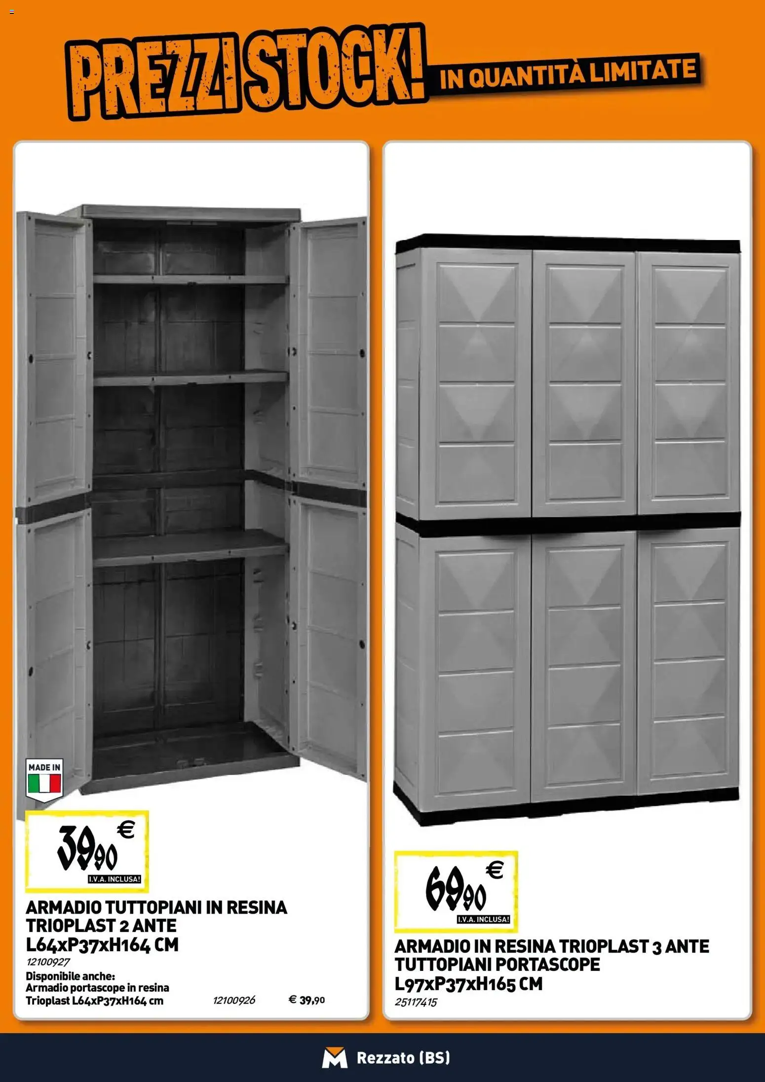 Volantino TECNOMAT del 22.01.2026 | Pagina: 22 | Prodotti: Armadio