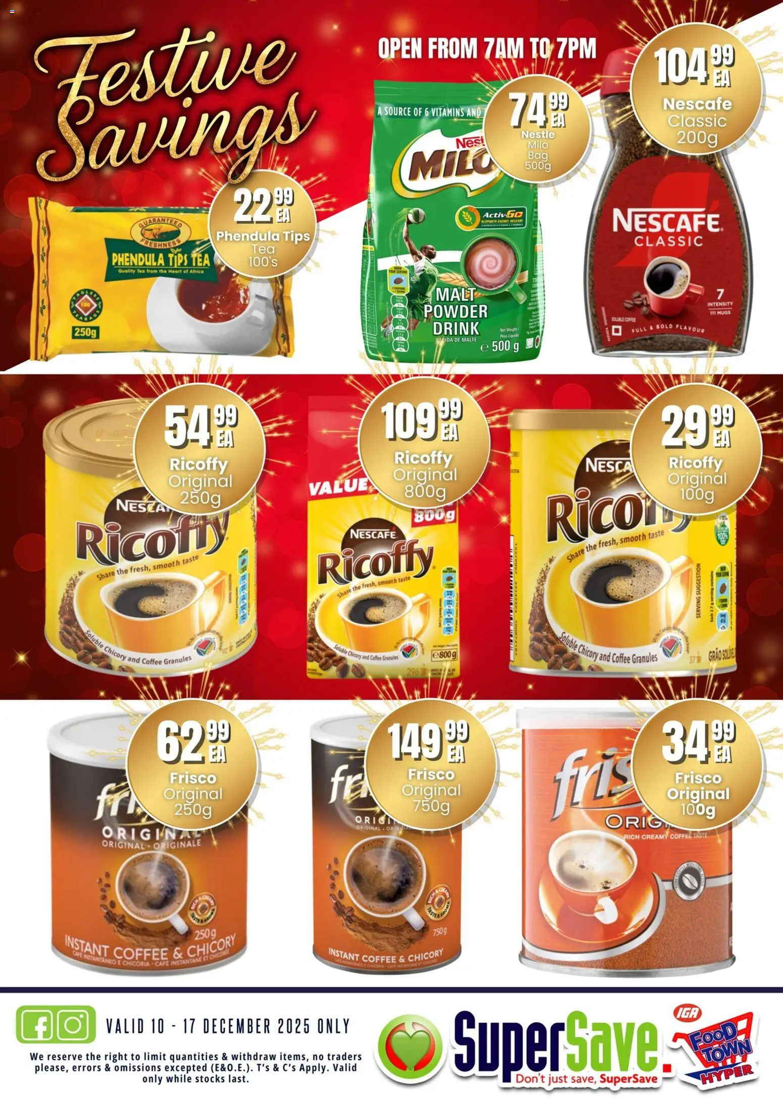 New Super Save catalogue – valid from 10.12.2025 | Page: 28 | Products: BB cream, Vitamins, Coffee, Powder