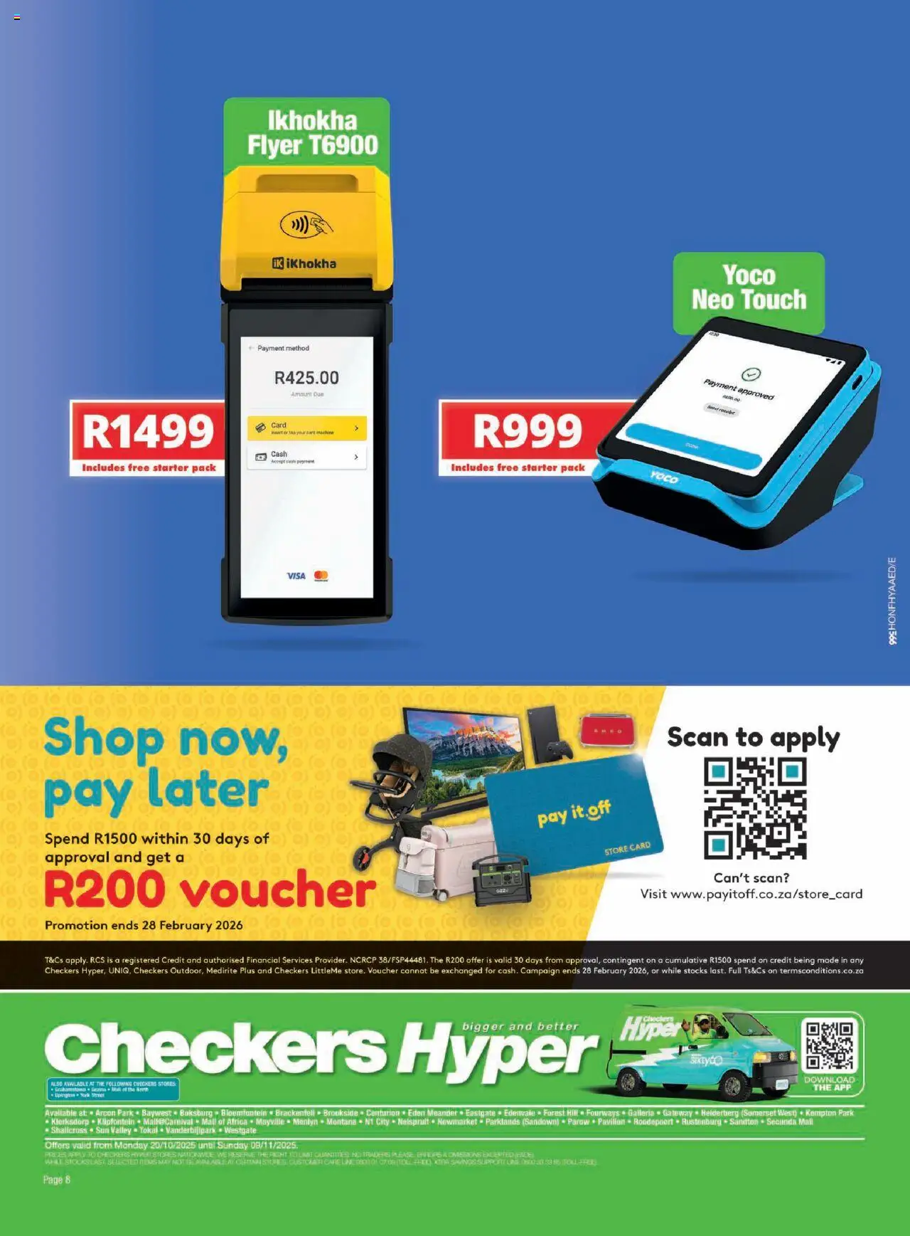 New Checkers catalogue – valid from 20.10.2025 | Page: 8