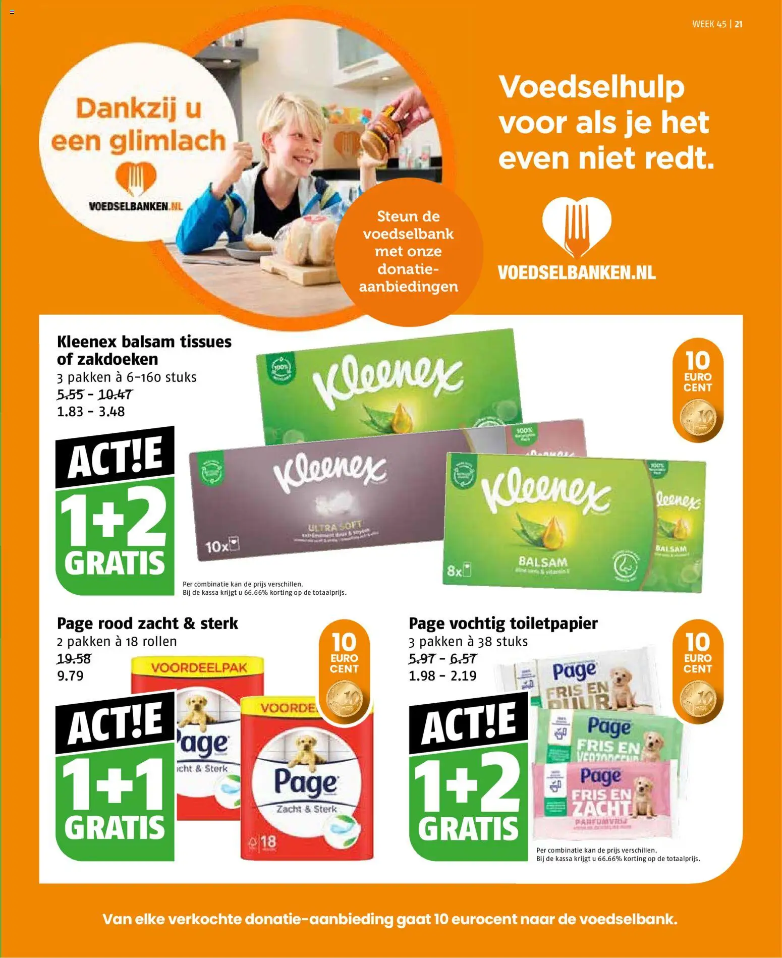 {H1} | Pagina: 21 | Producten: Kan, Tissues, Toiletpapier