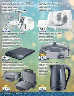 KTC - Katalog tehnike i posuđa - Pregled kataloga iz trgovine KTC, vrijedi od 03.12.2025 | Stranica: 18 | Proizvodi: Kuhalo vode, Sokovnik, Kobasica, Rezač