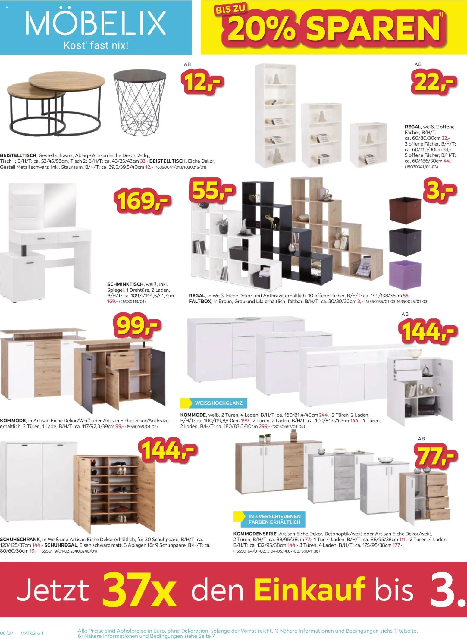 Möbelix Angebote gültig ab 03.03.2026 | Seite: 6 | Produkte: Tisch