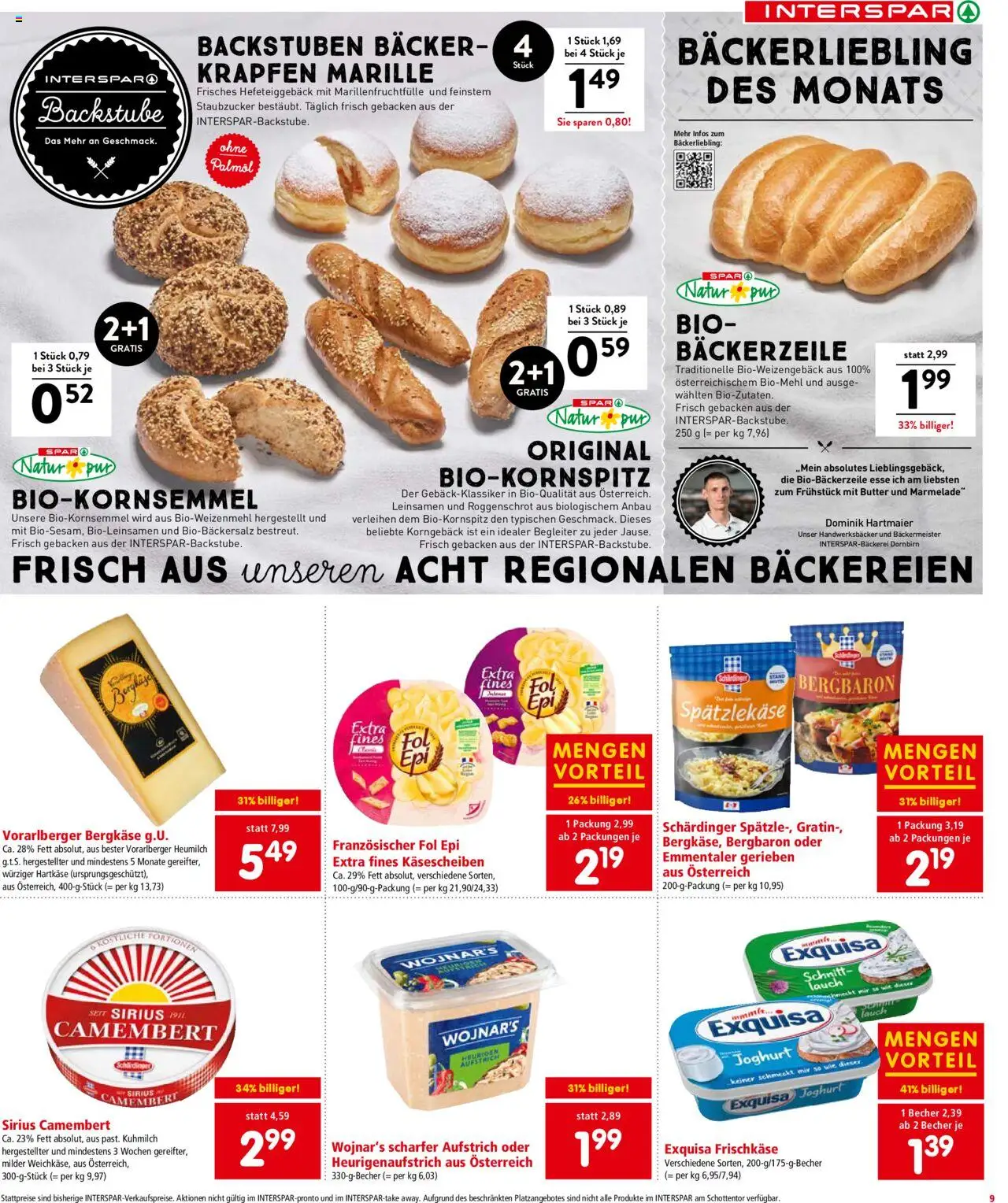 Interspar Flugblatt - Wien gültig ab 25.09.2025 | Seite: 11 | Produkte: Butter, Joghurt
