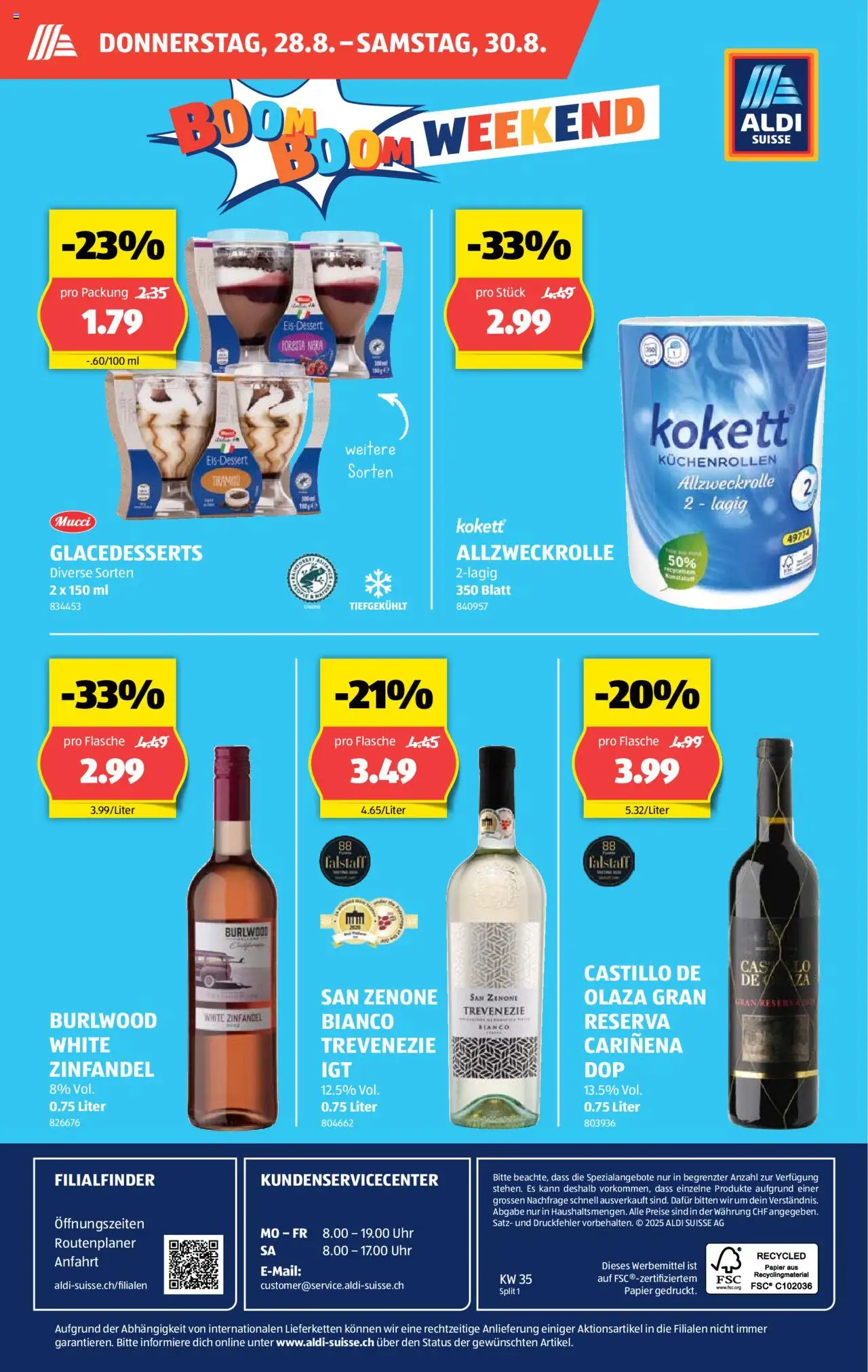 Aldi Aktionen ab 28.08.2025 | Seite: 32 | Produkte: Uhr
