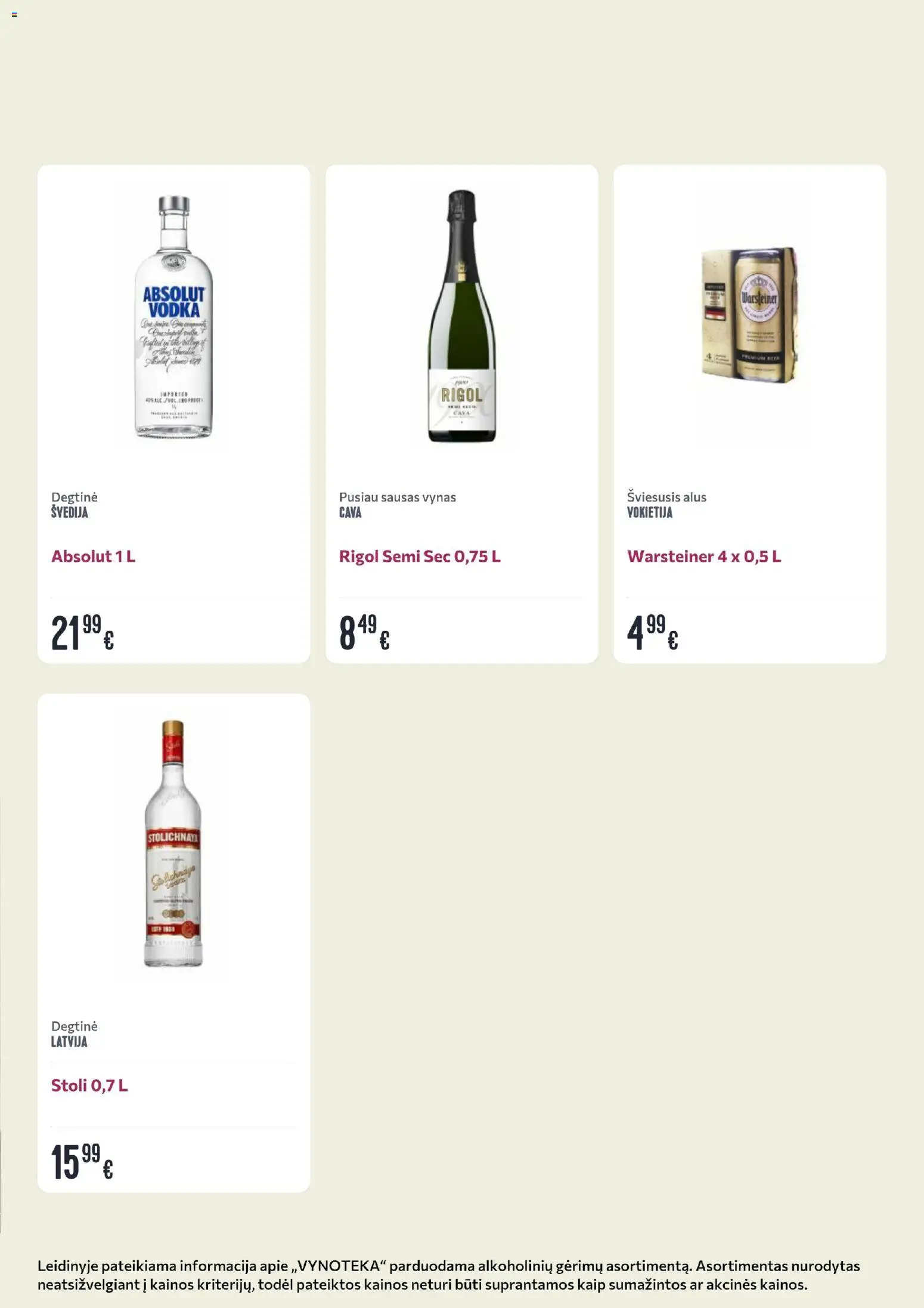VYNOTEKA akcijos nuo 01.12.2025 | Puslapis: 2