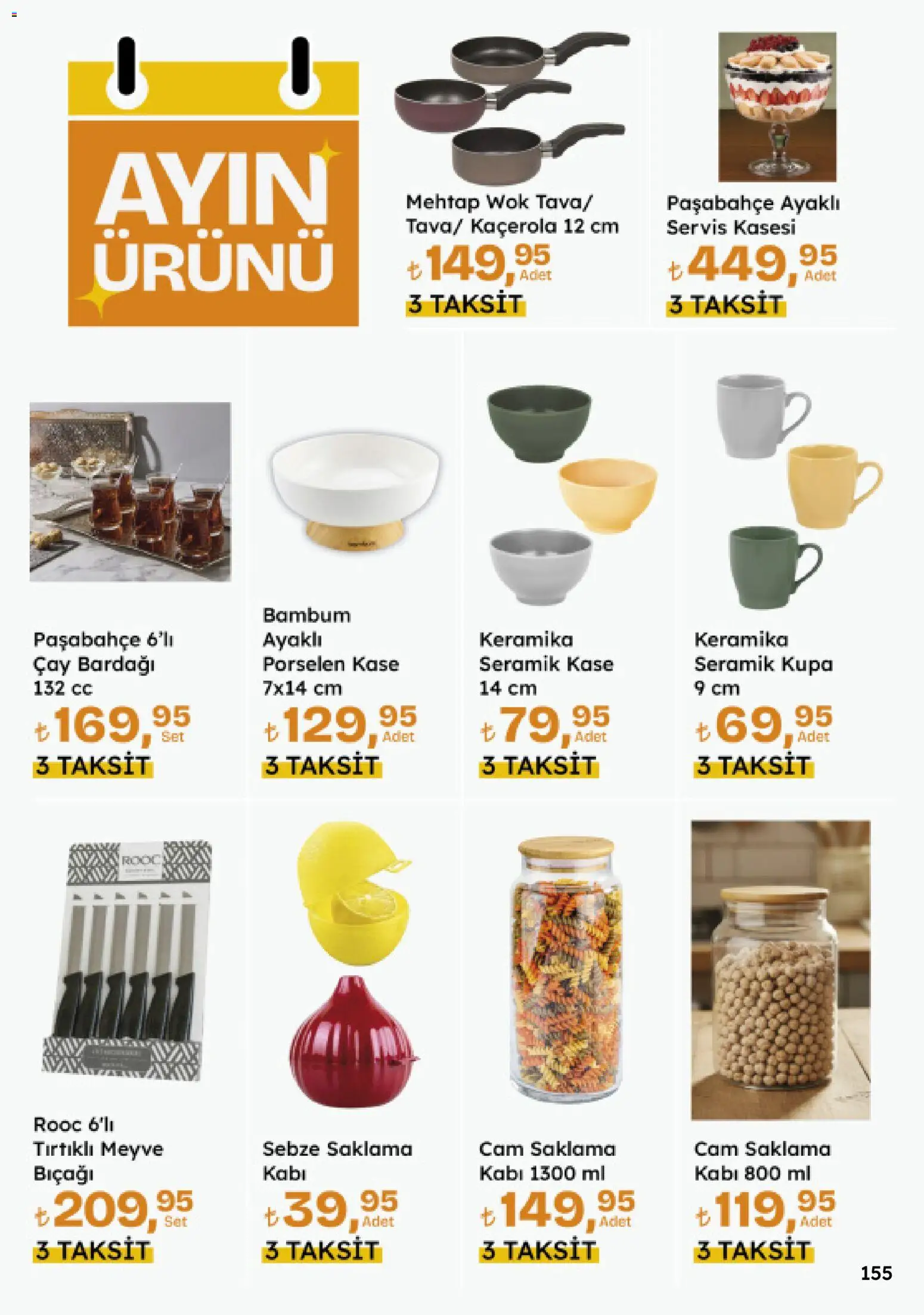 Migros Katalog - Migroskop - 16.04.2026 tarihinden itibaren geçerlidir | Sayfa: 155 | Ürünler: Kaşe, Sebze, Meyve, Çay bardağı