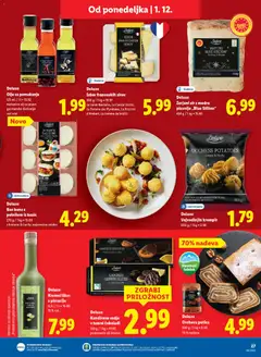 Lidl katalog akcije – veljaven od 27.11.2025 | Stran: 41 | Izdelki: Olje, Pomarance, Krompir, Sadje