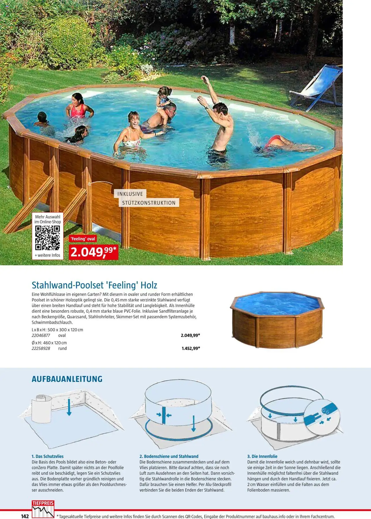 Bauhaus Freizeit im Garten 2025 gültig ab 04.03.2025 | Seite: 142 | Produkte: Wasser