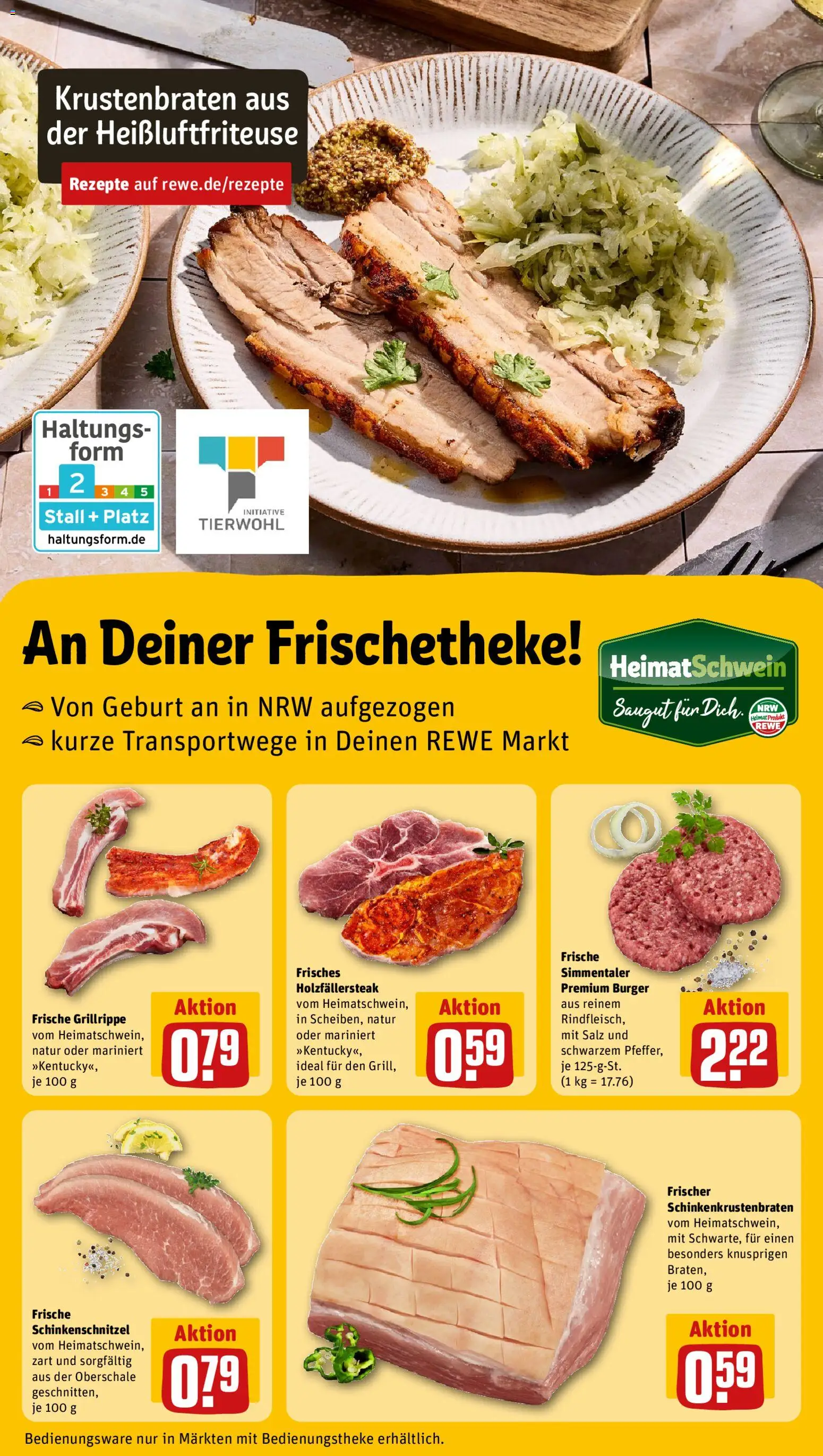 Rewe ihr Kaufpark Prospekt 	 – gültig ab 12.01.2026 | Seite: 10 | Produkte: Burger, Krustenbraten, Salz