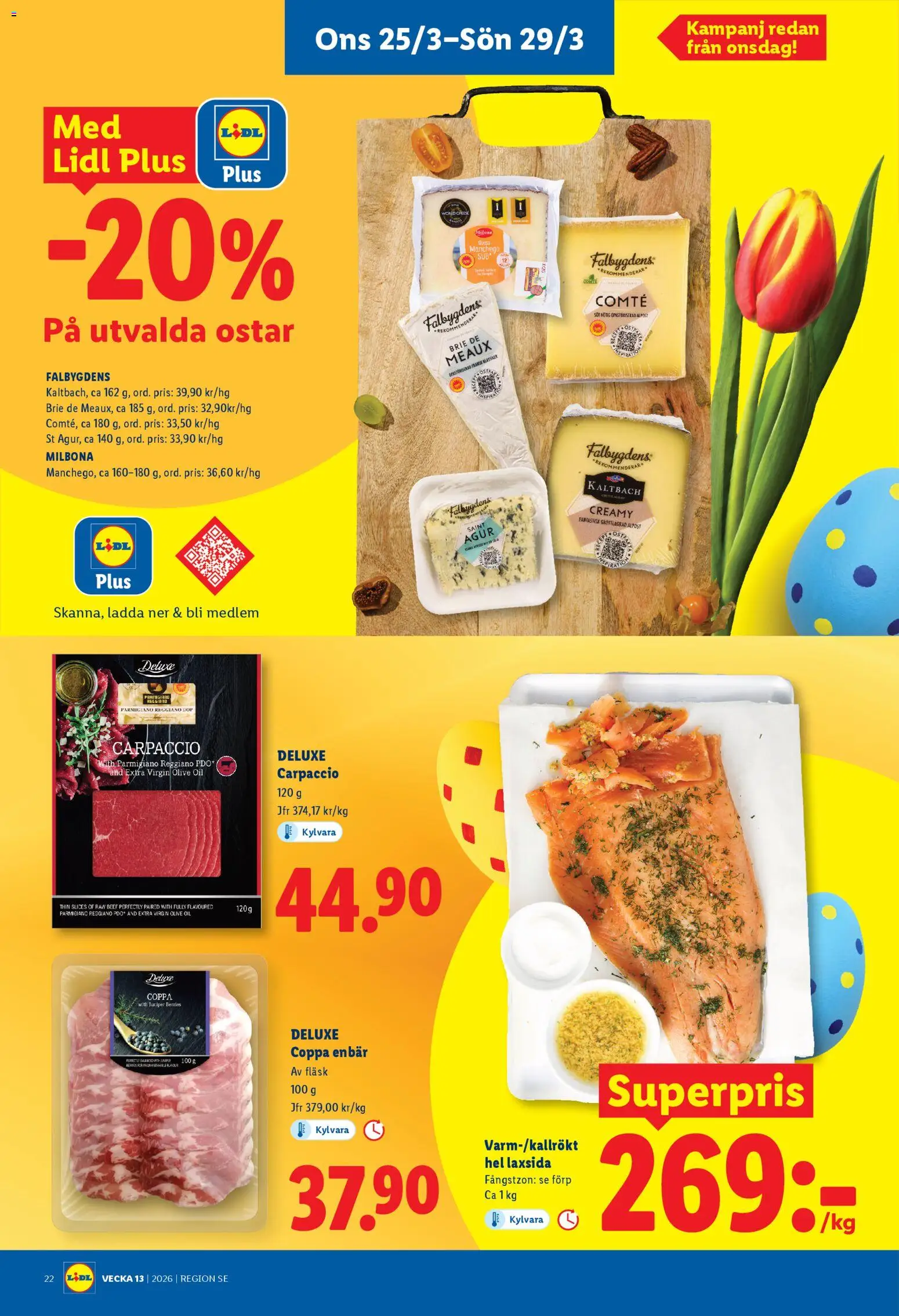 Lidl reklamblad aktuell från 23.03.2026 | Sida: 25 | Produkter: Fläsk