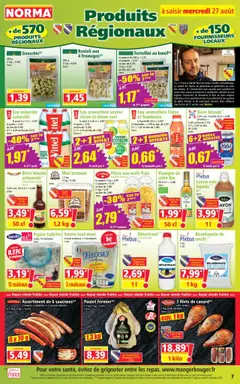  | Page: 7 | Produits: Bière blonde, Vinaigre, Bière, Bretzels