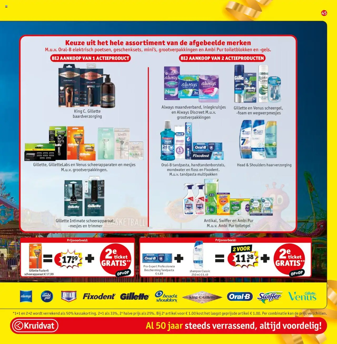  | Pagina: 45 | Producten: Mondwater, Trimmer, Scheerapparaat, Panty