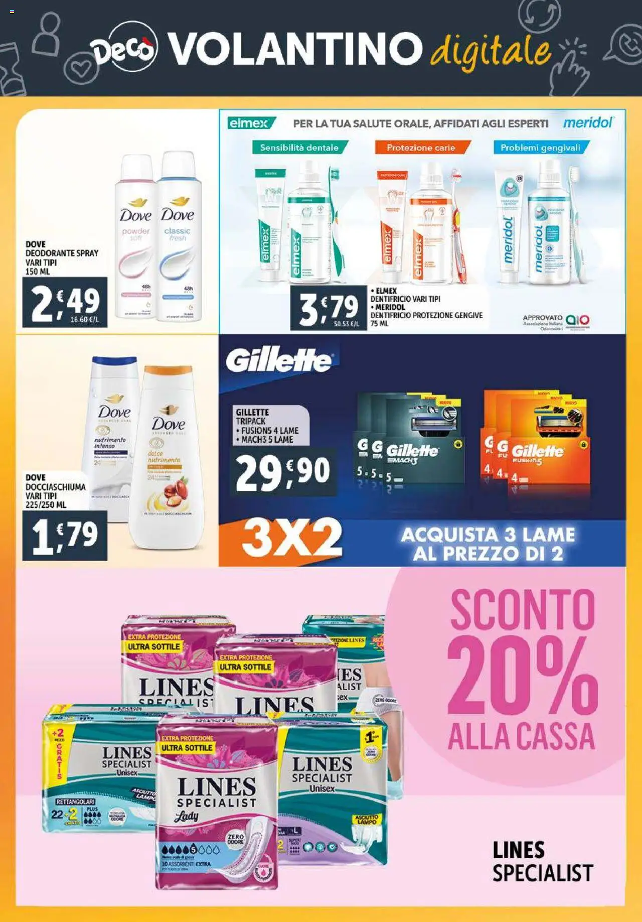 Volantino Decò del 23.09.2025 | Pagina: 31 | Prodotti: Deodorante, Dentifricio