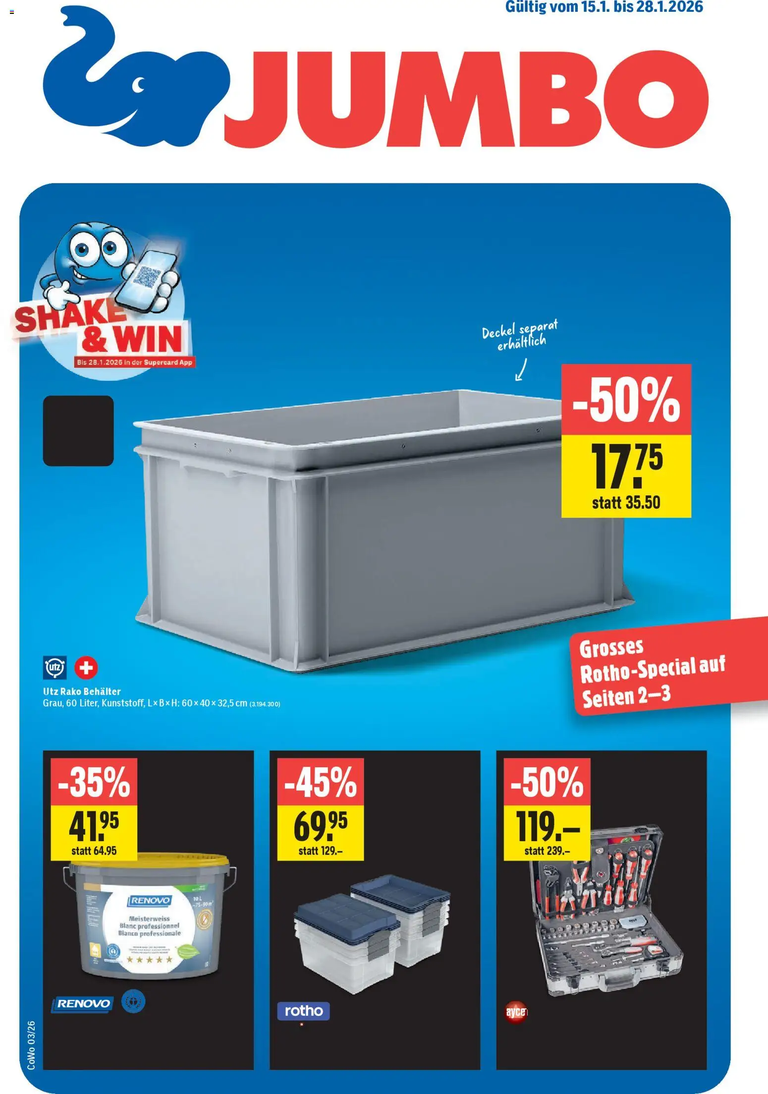 Jumbo Aktionen – gültig ab 15.01.2026 | Seite: 1