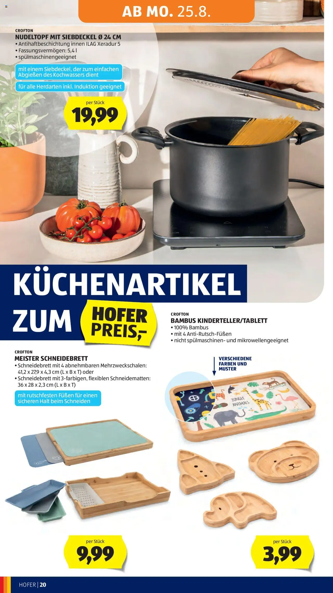 Hofer Flugblatt gültig ab 22.08.2025 | Seite: 24