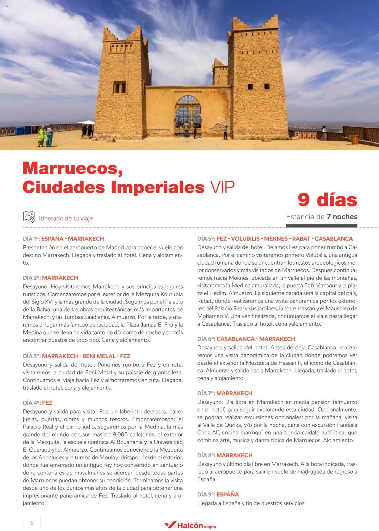 Halcón Viajes Marruecos  │ válido desde el 10.05.2024 | Página: 6 | Productos: Cocina