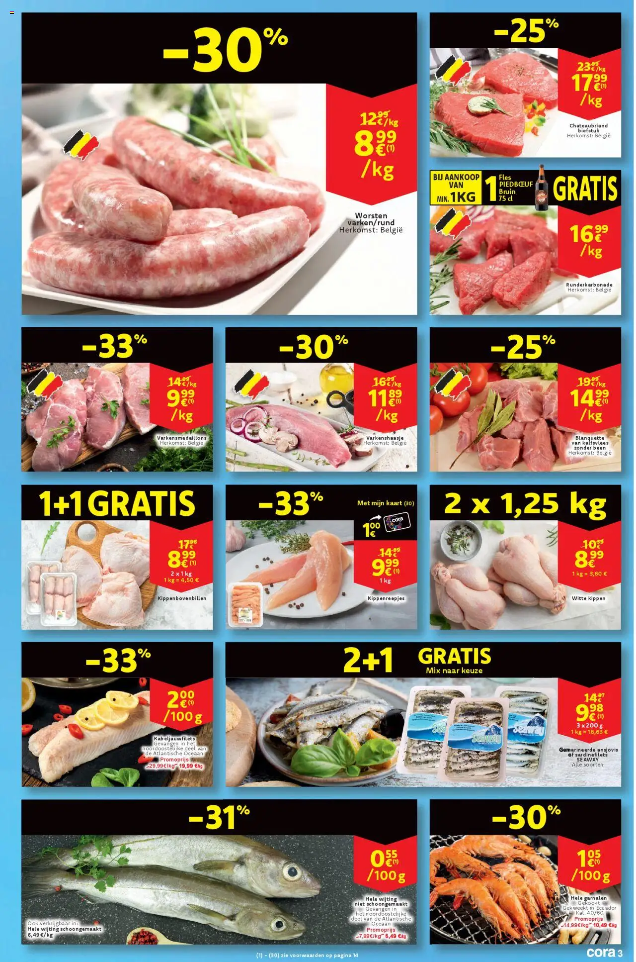  | Pagina: 3 | Producten: Fles, Biefstuk, Kaart, Kekszek