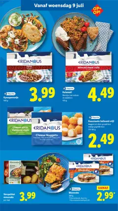  | Pagina: 16 | Producten: Kaas, Lapzselatin, Moussaka, Rundvlees