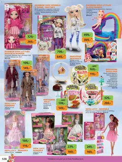 Náhled letáku Dráčik leták od 03.10.2025 | Strana: 60 | Produkty: Panenka, Rainbow High, Písek, Dekorace