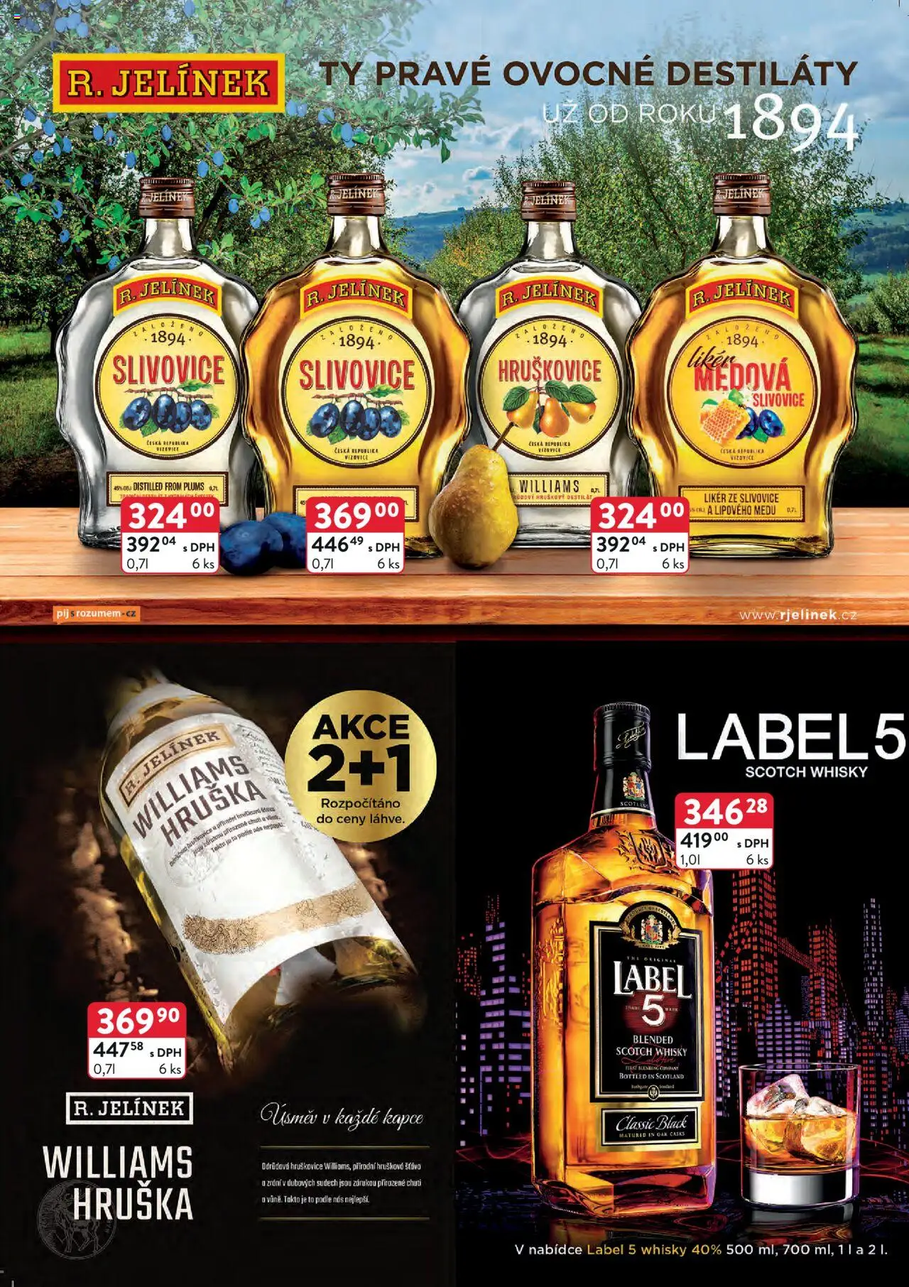 Astur & Qanto leták - Velkoobchod 09/2025 od 01.09.2025 | Strana: 20 | Produkty: Whisky, Likér, Slivovice, Jelínek