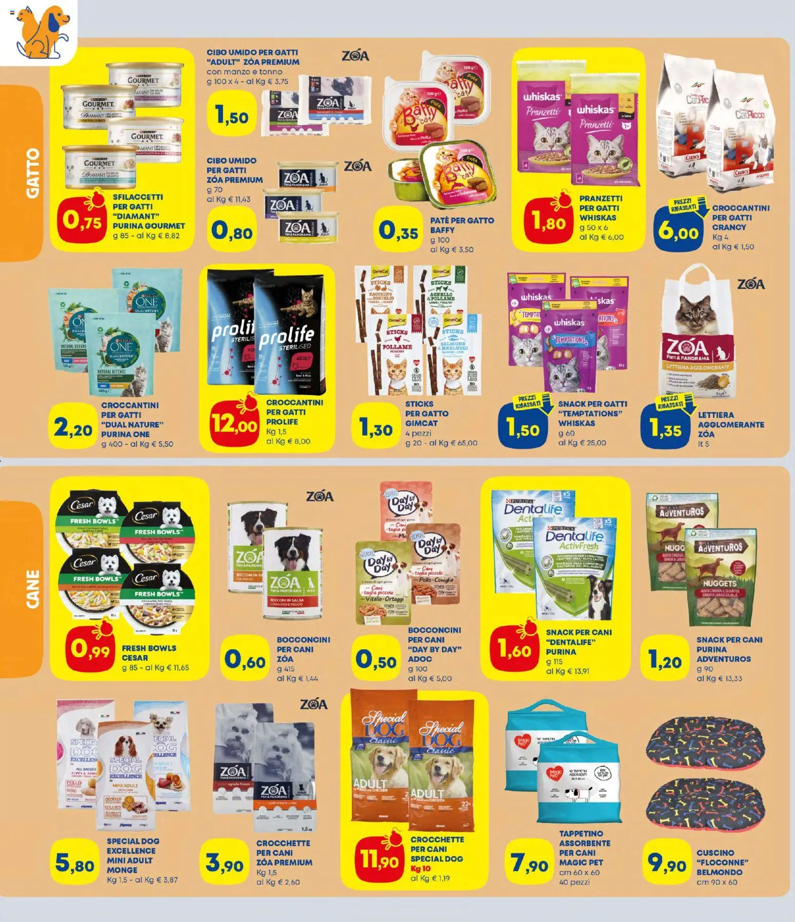 Volantino Panorama del 02.01.2026 | Pagina: 10 | Prodotti: Salmone, Tacchino, Crocchette, Tonno