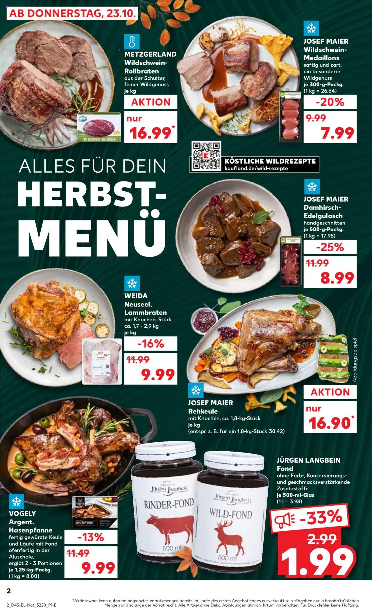 Kaufland prospekt Jena	 – gültig ab 23.10.2025 | Seite: 2