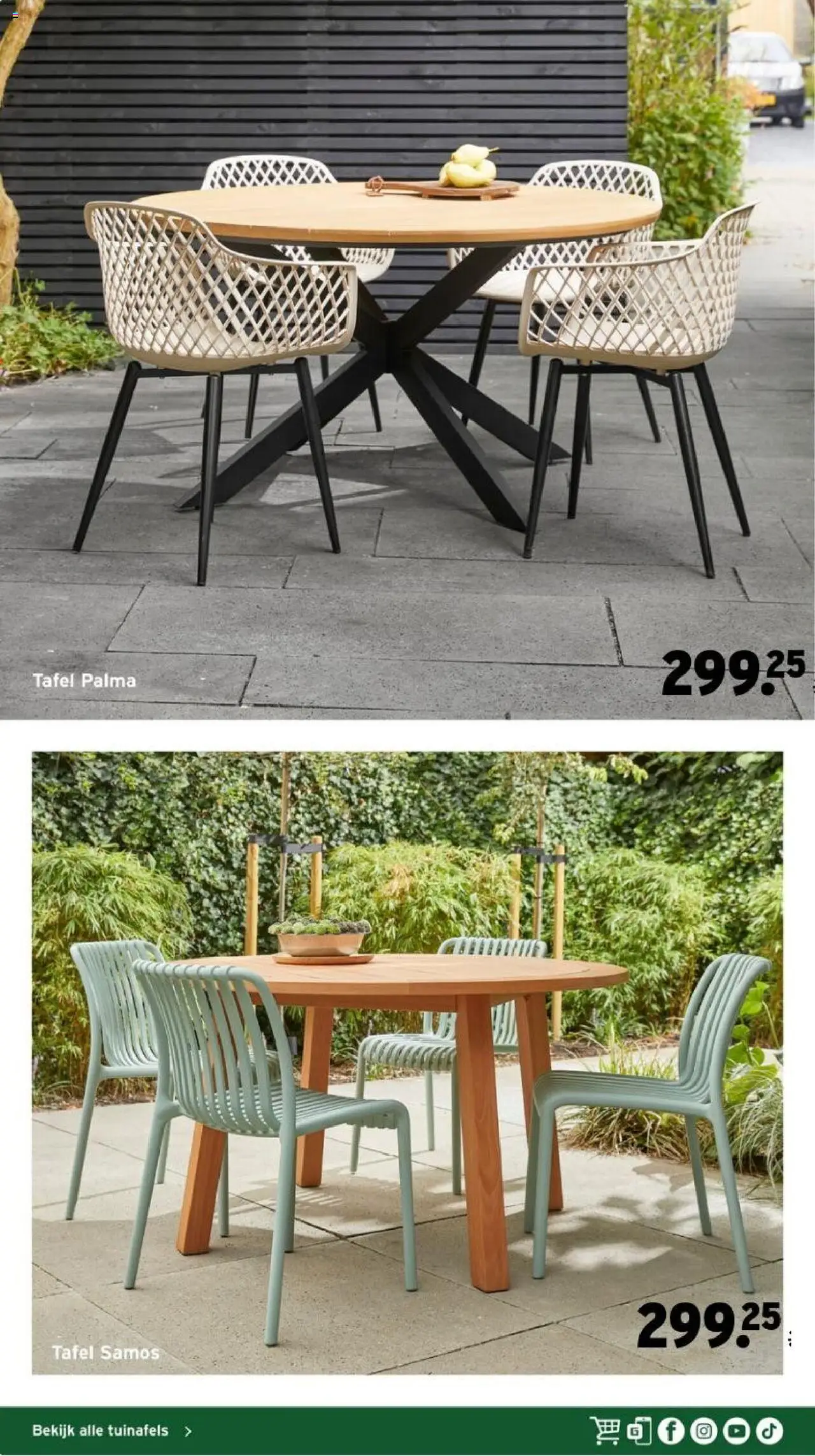  | Pagina: 18 | Producten: Tafel