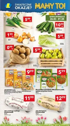 Pogląd oferty "Lewiatan gazetka - Gdańsk" - ważna od 26.03.2026 | Strona: 4 | Produkty: Kapusta, Penne, Ogórki, Sałatka
