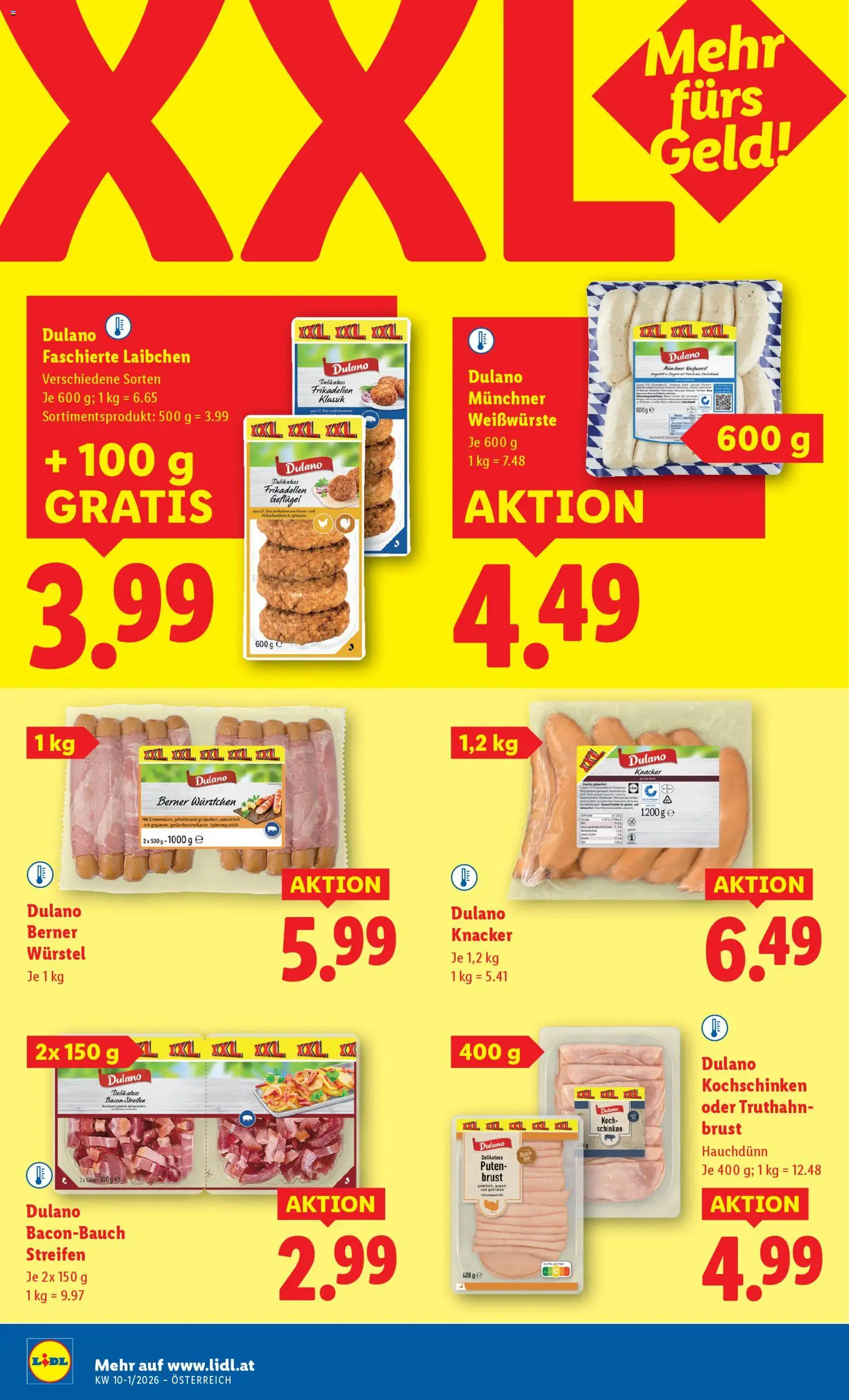 Lidl Flugblatt - Eisenstadt, Ebenfurth, Mattersburg gültig ab 26.02.2026 | Seite: 39 | Produkte: Schinken