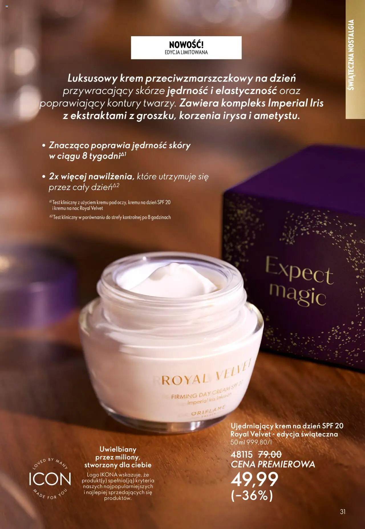 Oriflame Black Friday od 12.11.2025 | Strona: 31 | Produkty: Krem