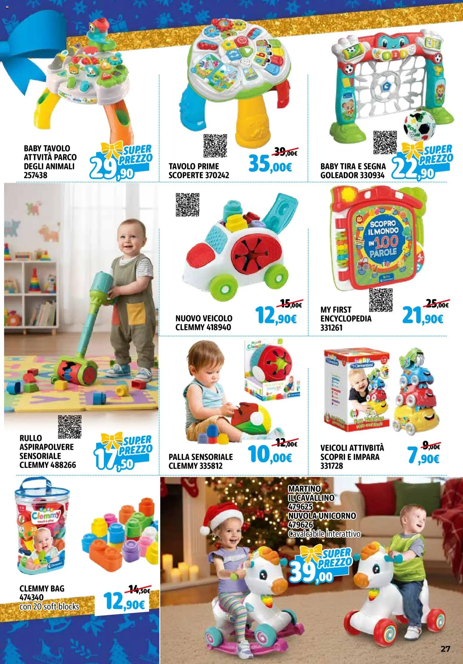 Volantino Orizzonte del 27.11.2025 | Pagina: 27 | Prodotti: Rullo, Aspirapolvere, Tavolo