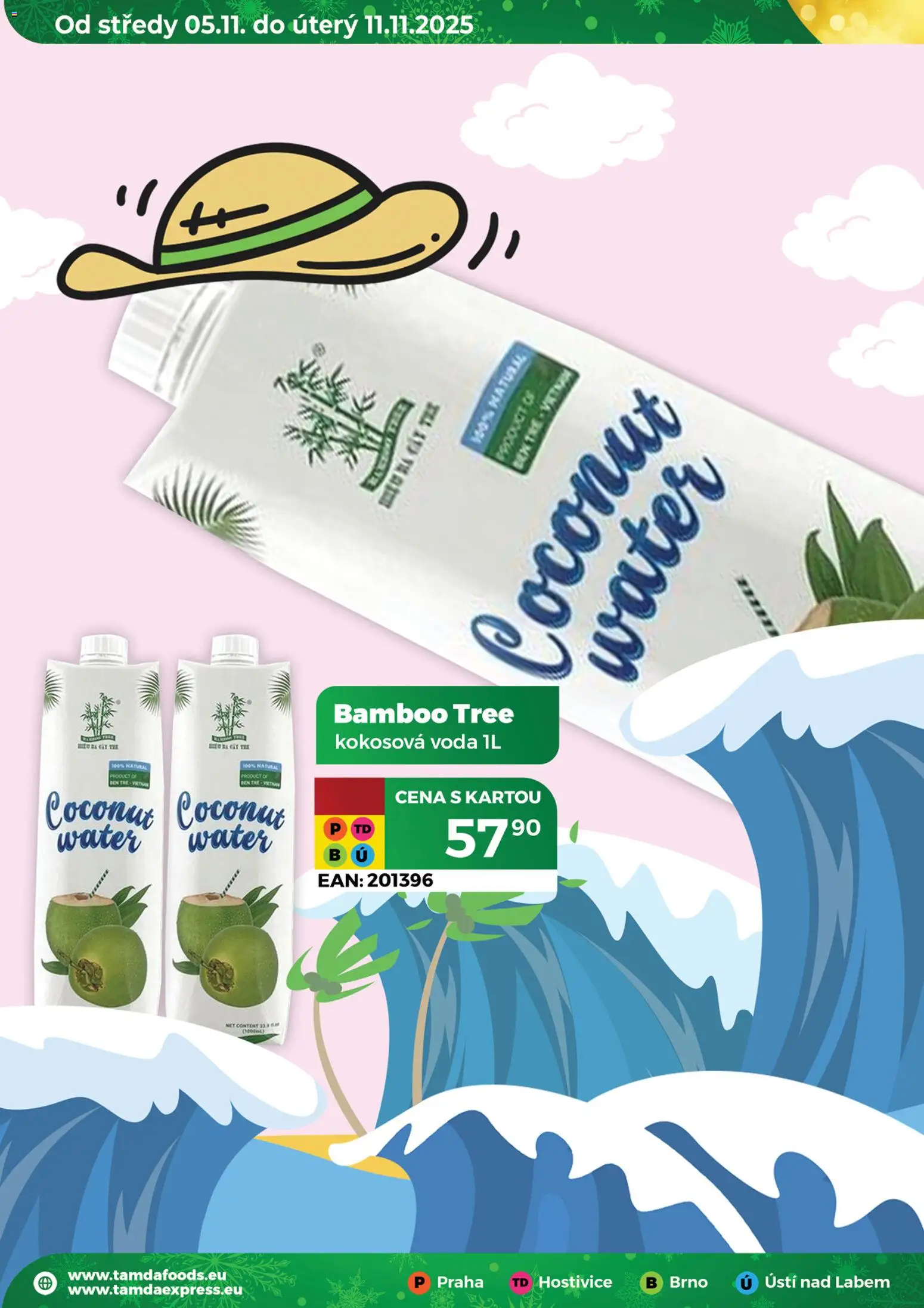 Tamda Foods leták od 05.11.2025 | Strana: 46 | Produkty: Voda, Kokosová voda