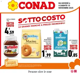 Anteprima del volantino Conad Sicilia catalogo valido a partire dal 06.11.2025