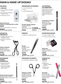 215 Četkica za korektor, Četkica za korektor. Dužina 15.5cm. Reciklirana plastika sa sintetičkim PBT vlaknima. Daje preciznu pokrivenost svojim kupastim vrhom kako bi se neprimetno i nežno blendalo oko delikatnog područja oko očiju. - pregled AVON kataloga - važi od 01.04.2026 | Strana: 184 | Proizvode: Korektor, Pakovanje, Rezač