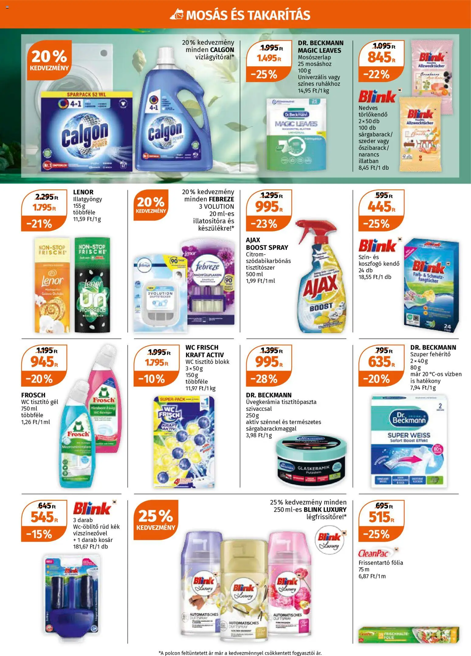 Müller akciós ujság - amely érvényes a következő dátumtól: 20.04.2026 | Oldal: 8 | Termékek: Szeder, WC, Kosár, Citrom