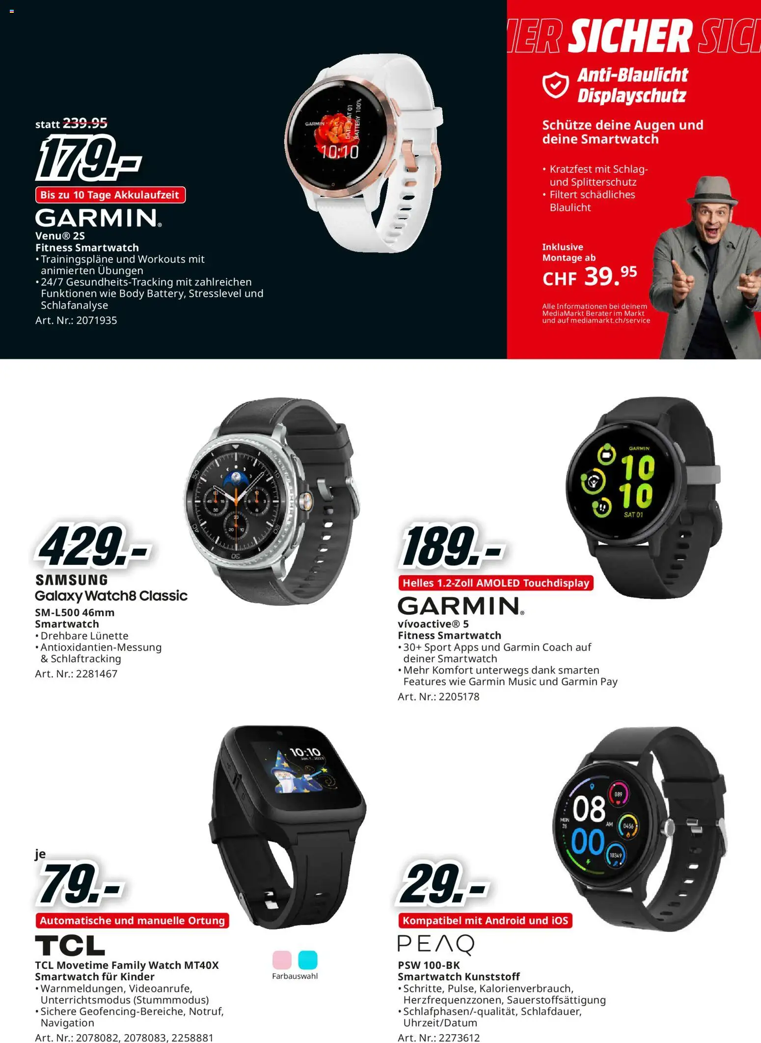 Media Markt - Black Friday – gültig ab 02.11.2025 | Seite: 7 | Produkte: Navigation, Smartwatch, Samsung