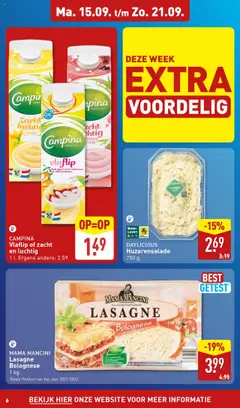  | Pagina: 6 | Producten: Salade, Lasagne, Pavilon, La