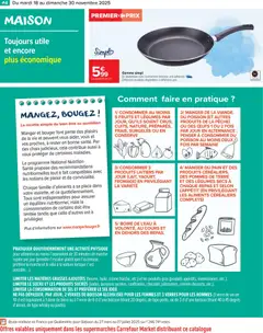 Carrefour Market - Prévisualisation de Carrefour Market catalogue semaine 47 valide à partir de 18.11.2025 | Page: 46 | Produits: Whisky, Pêche, Sel, Œufs