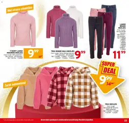 Trafic - Folder - Voorbeeld van een folder van Trafic, geldig van 12.11.2025 | Pagina: 23 | Producten: Trui, Broek