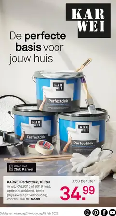 KARWEI - Folder - Voorbeeld van een folder van KARWEI, geldig van 02.02.2026