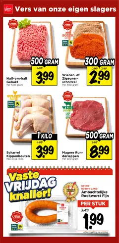 Vomar - Folder - Voorbeeld van een folder van Vomar, geldig van 28.12.2025 | Pagina: 18 | Producten: Gehakt, Schnitzel