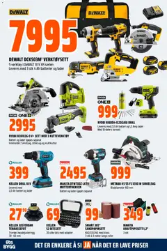 Forhåndsvisning av Obs Bygg - Kundeavis gyldig fra 29.03.2026 | Side: 23 | Produkter: Drill, Сантехнічне кріплення, Dartpilar, Batteri