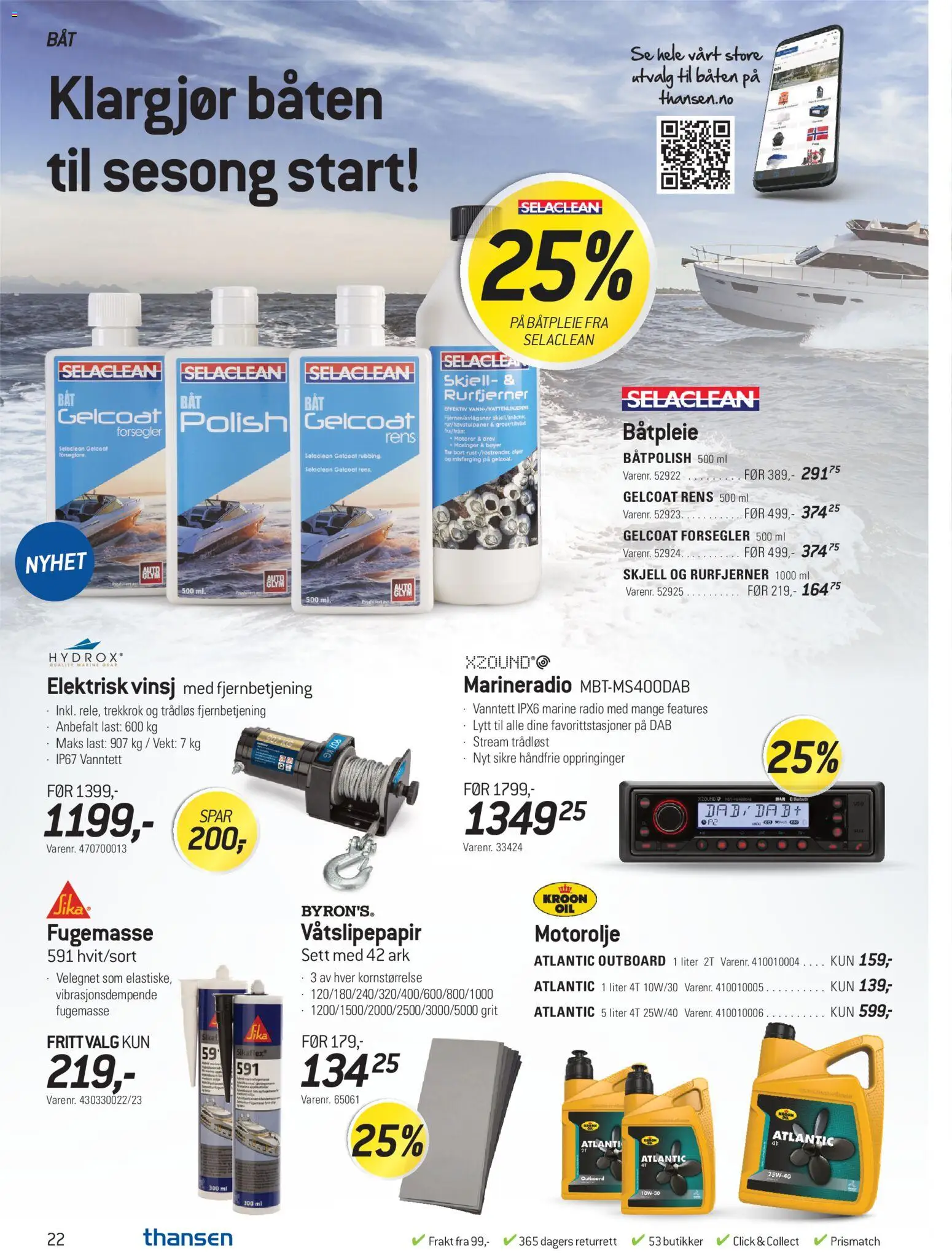 Nye » THANSEN kundeavis « er nå online. Se alle Apriltilbud på mobilen og spar! | Norway