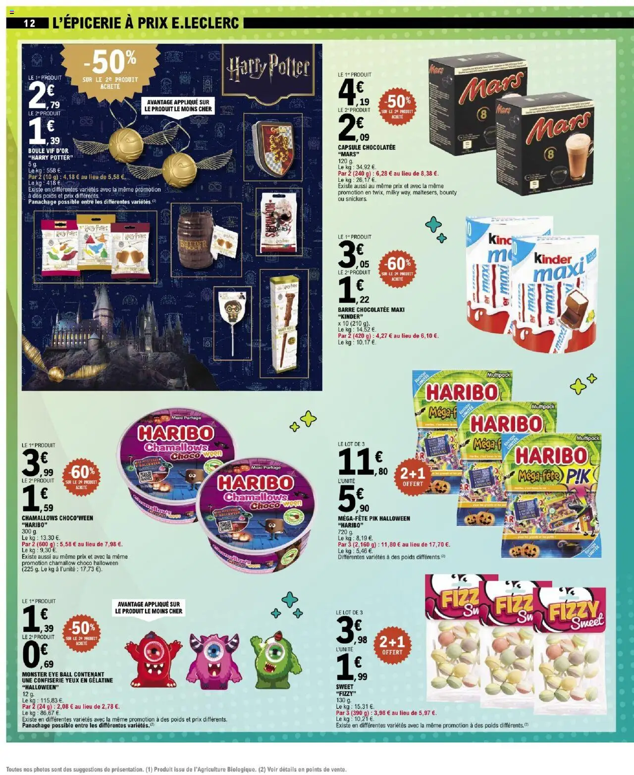 {H1} | Page: 12 | Produits: Poids, Gélatine