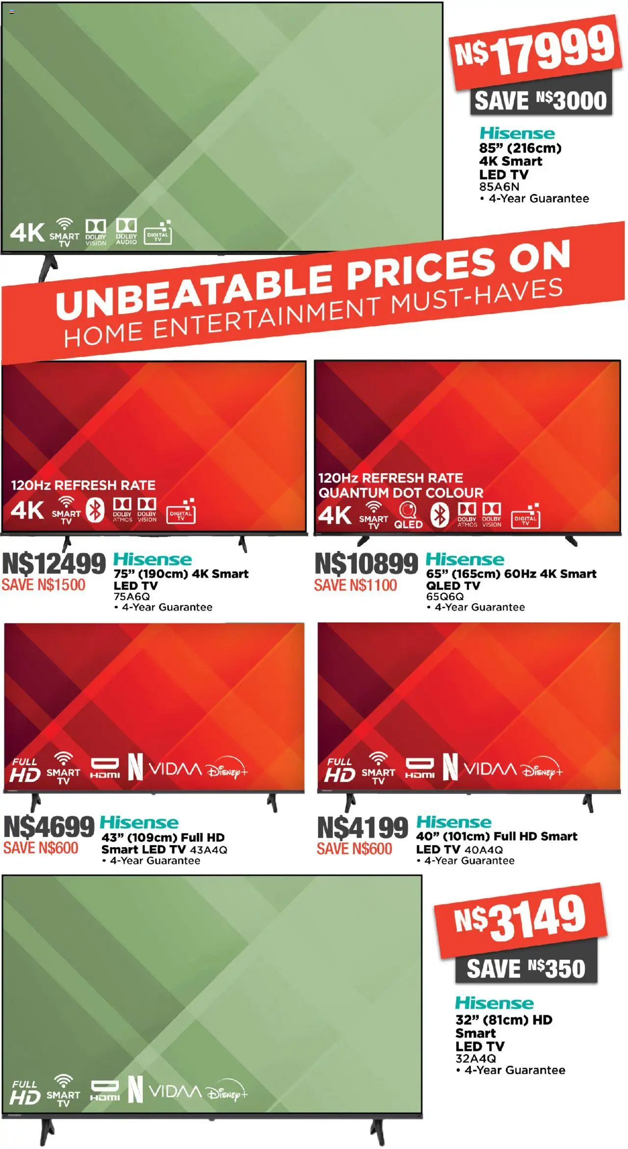 New House and Home catalogue – valid from 06.10.2025 | Page: 5 | Products: Audio, TV