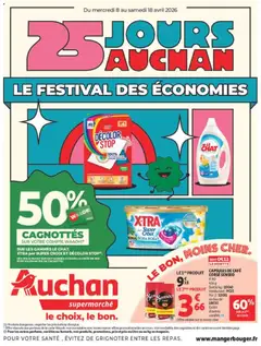 Auchan folder / publicité - Voorbeeld van een folder van Auchan, geldig van 08.04.2026