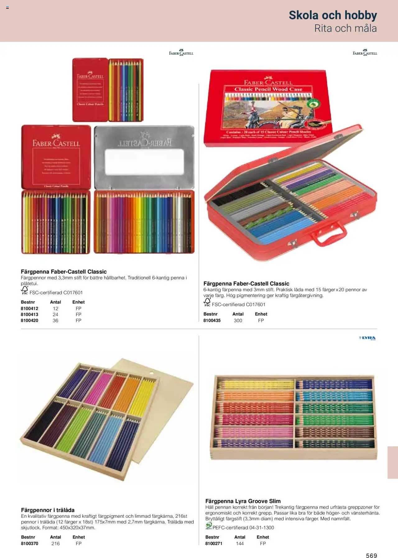 Office Depot reklamblad aktuell från 15.02.2024 | Sida: 571 | Produkter: Låda, Penna, Häll