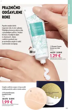 Oriflame katalog akcije – veljaven od 19.11.2025 | Stran: 153 | Izdelki: Krema, Krema za roke, Milo