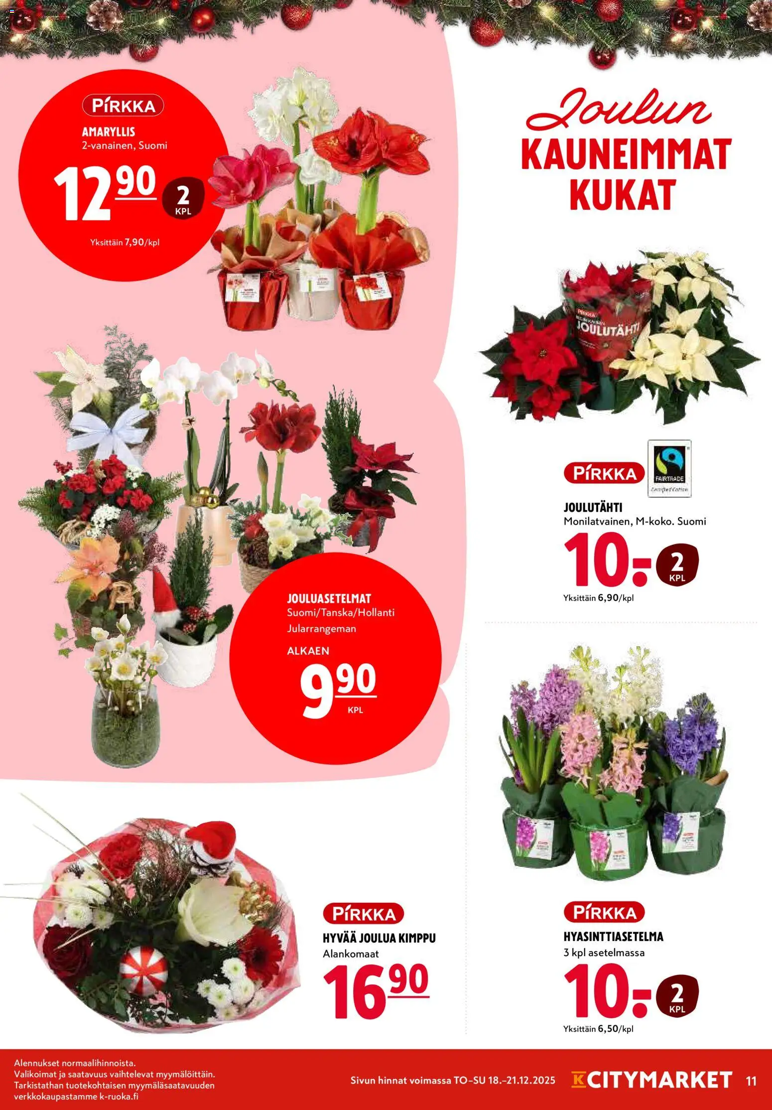 K-Citymarket tarjoukset – voimassa 18.12.2025 alkaen | Sivu: 11